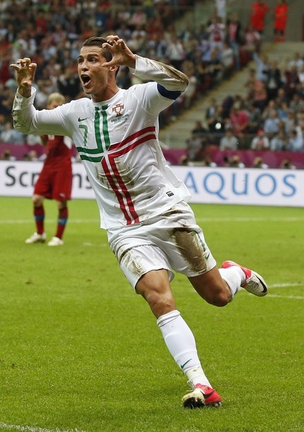 Niềm vui của Ronaldo.